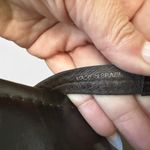 Tory Burch MILLER Croc Embossed SANDALS IN Chocolate BROWN SIZE 9 Photo 5