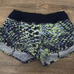 Nike  Dri-Fit Navy and Green Shorts  Photo 0