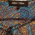 💕ALEX+ALEX💕 Long Sleeve Pattern Tassel Shirt Dress Large Blue Photo 6