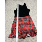 Womans Guberry Sleeveless V Neck Pullover Fit N Flare Midi Dress Xxl Black Photo 6