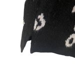 Talbots Women Cardigan Sweater XS Black White Open Front Long Line Cozy Office Photo 3