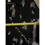 Soft Surroundings  Sz L Tunic Blouse Top Black Japanese Japan Style Photo 6