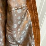 Vintage Friitala Cognac Brown Leather Bomber Jacket 10 Photo 3