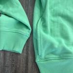 J.Crew Edie Parker x  Hoodie Weekend Banana Graphic Oversized Grass Green Small Photo 4