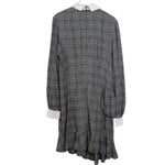 Petersyn Gray Plaid Carter Dress Long Sleeve Collared Dress Size Medium Photo 2