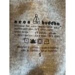 Neon Buddha Shirt Women Small Gray White‎ Striped Long Sleeve Tee Athleisure Photo 7