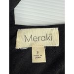 Meraki Young Contemporary Black One Shoulder Long Sleeve Top NWT S Photo 4