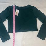 PRETTYGARDEN  Women's Fall 2 Piece Set Rib Long Sleeve Crop Top Maxi Skirt W/slit Photo 5