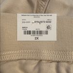 st. john's bay  Wide Leg Plus Wide Leg High Rise Capri Pant Birch Beige 2X NWT Photo 4