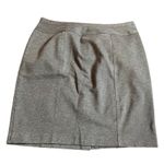 Ellen Tracy  Charcoal Gray Knee Length Pencil Skirt Large Office Work Photo 0