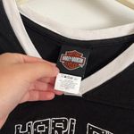 Harley Davidson Woman’s Size Large V Neck Bedazzled Size Large LYH VA Shirt Photo 3