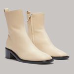 Everlane - The City Boot - Cream Ankle Boots Photo 1