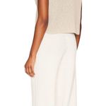 Free People NWOT Beach Oatmeal Knit Freya Sleeveless Sweater Top Photo 2