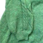 ICHI Green Mini Sweater Dress | Small NWT Photo 3