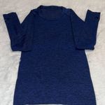 Lululemon  long sleeve blue shirt size 4 Photo 0