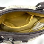 Ecru DONALD J PLINER  & brown leather shoulder bag Photo 12