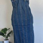 Forever 21 Women's Blue Denim Dress Photo 0