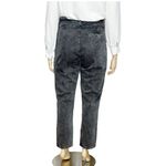 Sézane  Austin Belted Paperbag Pants, Washed Black, FR48/US16 Photo 5