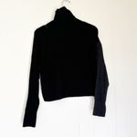 Topshop  Ribbed Turtleneck Color Block Sweater Knit 8-10 Photo 4
