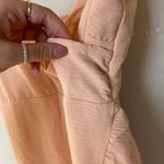 Le lis Peach Faux Wrap Ruffle Mini Dress Photo 3