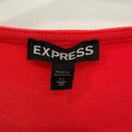 EXPRESS Keyhole Neckline Professional Salmon Orange Tank Top Women’s Size XS Photo 2