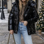 The Kooples trend patent puffer jacket Photo 0