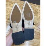 A.S.98 Ayden Flats Women's 9.5 Black Suede Slip Photo 5