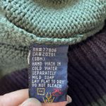 Tommy Hilfiger Vintage 90's Green & Blue Striped Cotton Knit Sweater Men's XL Photo 7