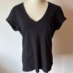 Banana Republic Black Fitted Short Sleeve T-Shirt Photo 0