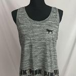 PINK - Victoria's Secret VS  SEQUIN TANK TOP GRAY BLACK  Photo 0