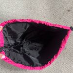 New Lancôme Pink Quilted Women's makeup jewelry Bag Photo 3