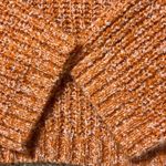 Sincerely Jules Orange Cropped Sweater Size L Mock Turtleneck Cozy Fall Size L Photo 7