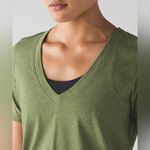 Lululemon Love Tee III Heathered Brave Olive Size 8 Photo 1