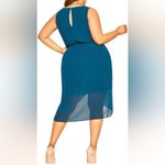 City Chic  Sexy Tie Sleeveless Chiffon Dress Photo 1