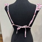 Floral Blue and Pink Women's Top Size M Photo 2