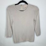 Philosophy Beige Crew Neck Taupe Sweater Sz Small Photo 5