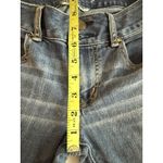 American Eagle AE VTG Y2K Artist Super Low Rise Flare Jeans Stretch Denim 6 Blue Photo 5