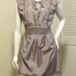 Miss Me Mini Dress Womens Size Large lace trim new Photo 0