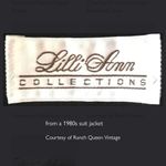 Vintage Lilli Ann Collection Genuine Leather Pencil Skirt – Size 10 Black Photo 11