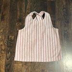 Madewell Boucle Striped Cross-back Tank Photo 1