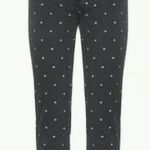 Current/Elliott Current Elliott Faded Polka Dot Easy Stiletto Jeans Black 30 Photo 3