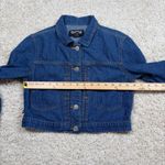 POLO JEANS CO RALPH LAUREN Womens Denim Jacket Blue Cropped Trucker Size S Photo 3
