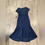 JS Collections  Navy Lace Maxi Dress Photo 7