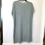 Pure Jill by J. Jill Dress Med Tall Heathered Olive Green Gray Sleeveless Baggy Photo 2