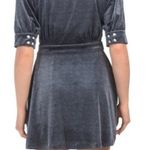 The East Order  Thistle Velvet Mini Dress Photo 1