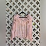 Free People  Cherry Bright Blouse Photo 1