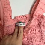 Abercrombie & Fitch  Smocked Tiered Easy Mini Dress in Pink Photo 5
