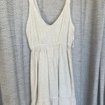 Beige Linen Dress Tan Size XS Photo 0
