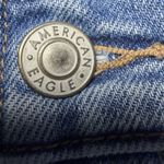 American Eagle  Stovepipe Jeans Womens 16 Short Blue Wide Leg Stretch Medium Wash Photo 13