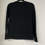 Karl Lagerfeld  Black Crew Neck Sweatshirt Silver Studded Womens XS Luxury Top Photo 7